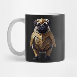 Mighty Pug in Heavy Mythical Armor Mug